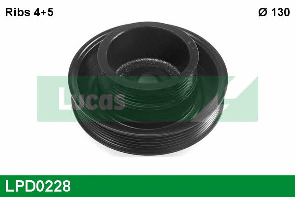 Lucas engine drive LPD0228 Шків колінчатого валу LPD0228: Купити в Україні - Добра ціна на EXIST.UA!