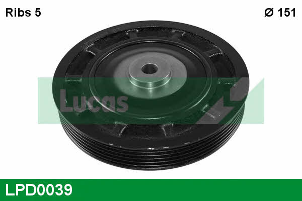 Lucas engine drive LPD0039 Шків колінчатого валу LPD0039: Купити в Україні - Добра ціна на EXIST.UA!
