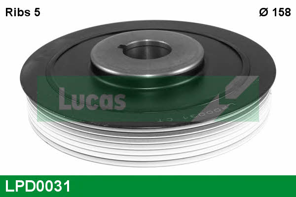 Lucas engine drive LPD0031 Шків колінчатого валу LPD0031: Купити в Україні - Добра ціна на EXIST.UA!