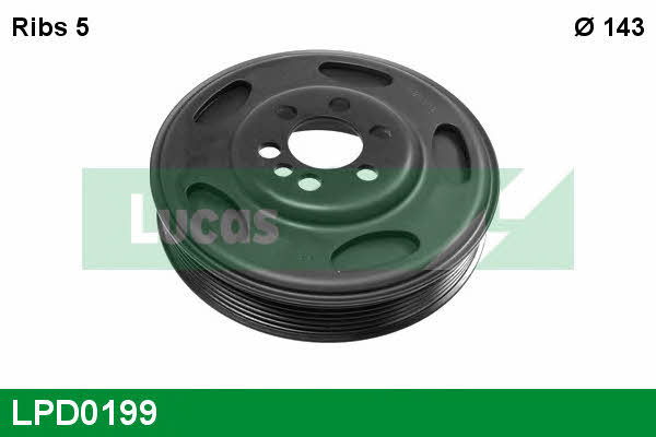 Lucas engine drive LPD0199 Шків колінчатого валу LPD0199: Купити в Україні - Добра ціна на EXIST.UA!