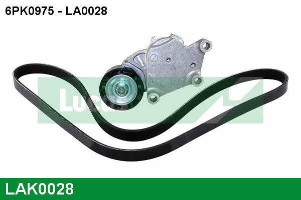 Lucas engine drive LAK0028 Комплект ременя генератора LAK0028: Купити в Україні - Добра ціна на EXIST.UA!