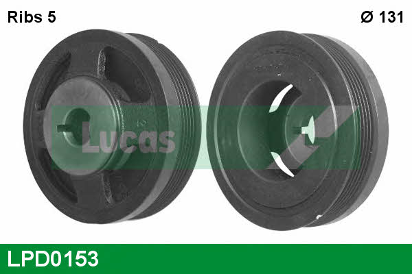 Lucas engine drive LPD0153 Шків колінчатого валу LPD0153: Купити в Україні - Добра ціна на EXIST.UA!