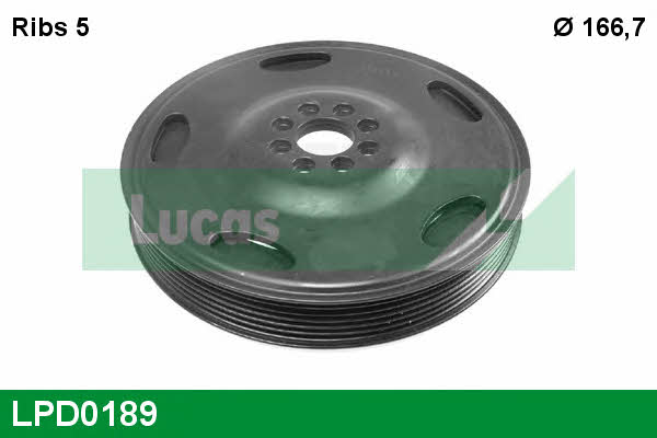 Lucas engine drive LPD0189 Шків колінчатого валу LPD0189: Купити в Україні - Добра ціна на EXIST.UA!