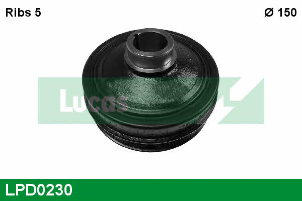 Lucas engine drive LPD0230 Шків колінчатого валу LPD0230: Купити в Україні - Добра ціна на EXIST.UA!
