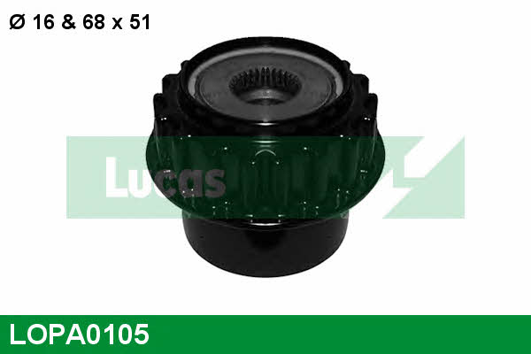 Lucas engine drive LOPA0105 Муфта обгінна генератора LOPA0105: Купити в Україні - Добра ціна на EXIST.UA!