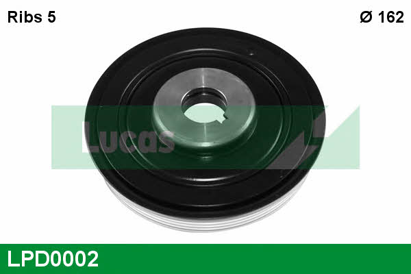LPD0002 Lucas engine drive Шкив коленчатого вала