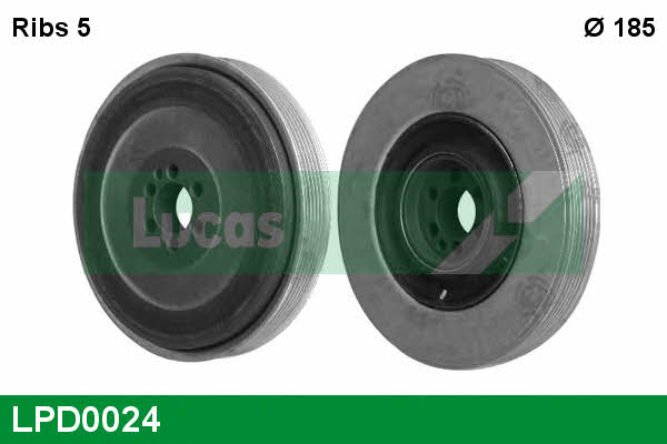 Lucas engine drive LPD0024 Шків колінчатого валу LPD0024: Купити в Україні - Добра ціна на EXIST.UA!