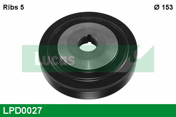 Lucas engine drive LPD0027 Шків колінчатого валу LPD0027: Купити в Україні - Добра ціна на EXIST.UA!