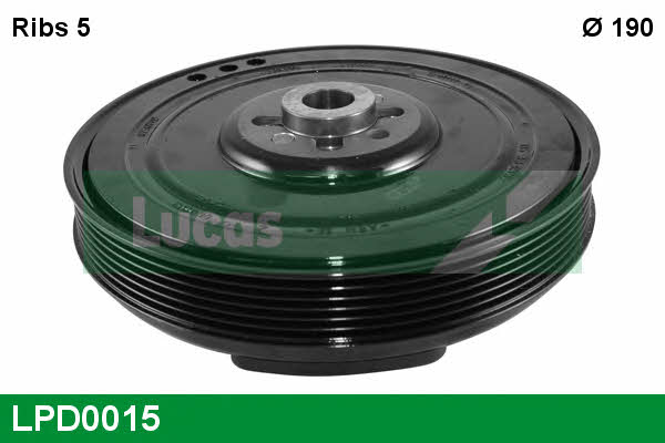 Lucas engine drive LPD0015 Шків колінчатого валу LPD0015: Приваблива ціна - Купити в Україні на EXIST.UA!