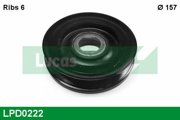Lucas engine drive LPD0222 Шків колінчатого валу LPD0222: Купити в Україні - Добра ціна на EXIST.UA!