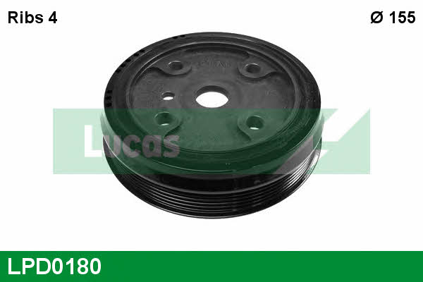 Lucas engine drive LPD0180 Шків колінчатого валу LPD0180: Купити в Україні - Добра ціна на EXIST.UA!