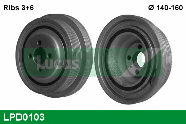 Lucas engine drive LPD0103 Шків колінчатого валу LPD0103: Купити в Україні - Добра ціна на EXIST.UA!