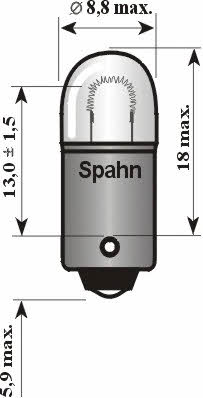 Spahn gluhlampen 2502 Лампа розжарювання T2W 12V 2W 2502: Приваблива ціна - Купити в Україні на EXIST.UA!