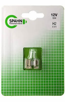 Лампа галогенна 12В H2 55Вт Spahn gluhlampen BL52162