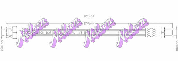 Brovex-Nelson H1529 Шланг зчеплення H1529: Купити в Україні - Добра ціна на EXIST.UA!