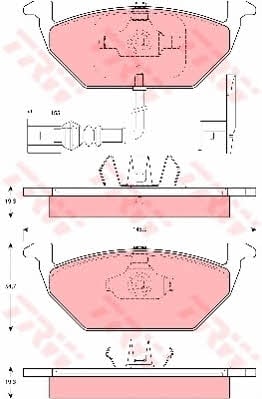 DP1010100033 Dr!ve+ Тормозные колодки дисковые, комплект