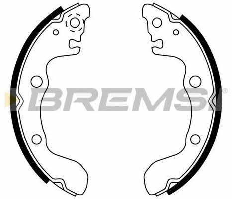 Bremsi GF0753 Колодки гальмівні барабанні, комплект GF0753: Купити в Україні - Добра ціна на EXIST.UA!