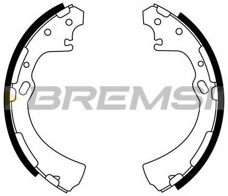 Bremsi GF0859 Колодки гальмівні барабанні, комплект GF0859: Купити в Україні - Добра ціна на EXIST.UA!