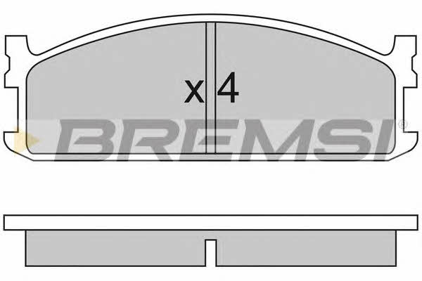 Bremsi BP2321 Гальмівні колодки, комплект BP2321: Купити в Україні - Добра ціна на EXIST.UA!