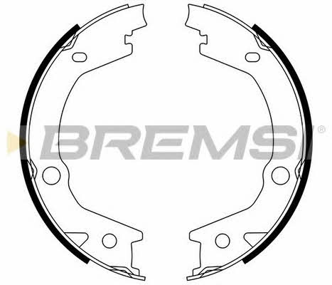 Bremsi GF0765 Колодки гальмівні барабанні, комплект GF0765: Купити в Україні - Добра ціна на EXIST.UA!