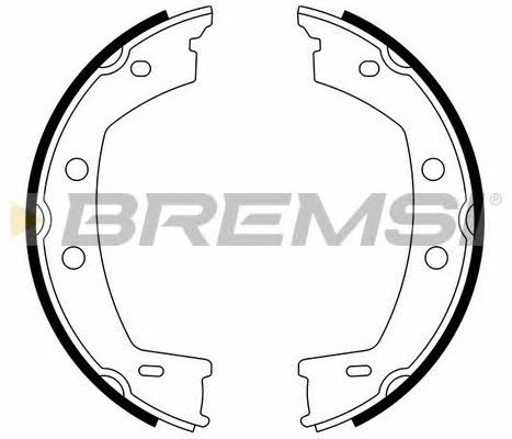 GF0442 Bremsi Колодки тормозные стояночного тормоза