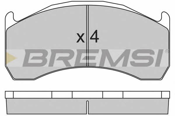 Bremsi BP7320 Гальмівні колодки, комплект BP7320: Приваблива ціна - Купити в Україні на EXIST.UA!