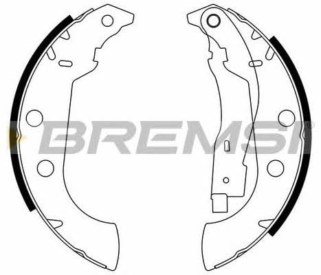 

Колодки тормозные барабанные, комплект GF0107 Bremsi