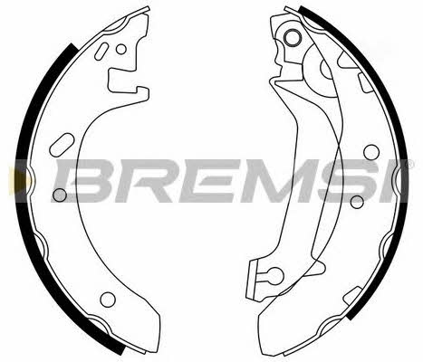 Bremsi GF0229 Колодки гальмівні барабанні, комплект GF0229: Купити в Україні - Добра ціна на EXIST.UA!