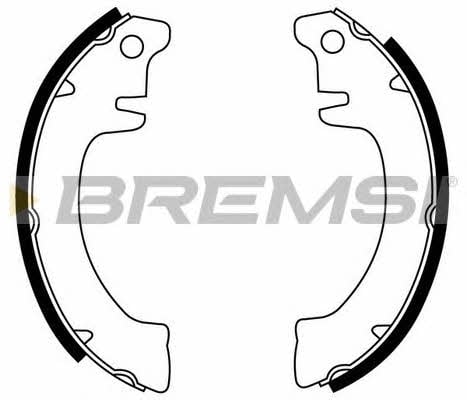 Bremsi GF0406 Колодки гальмівні барабанні, комплект GF0406: Купити в Україні - Добра ціна на EXIST.UA!