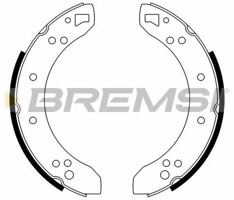 Bremsi GF0198 Колодки гальмівні барабанні, комплект GF0198: Купити в Україні - Добра ціна на EXIST.UA!