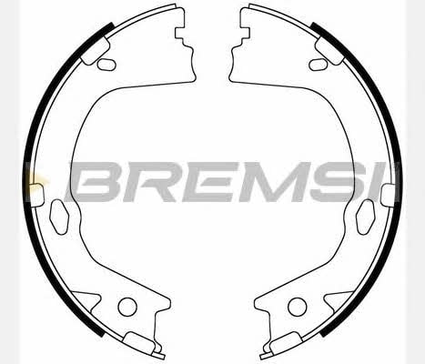 GF0899 Bremsi Колодки гальмівні стояночного гальма