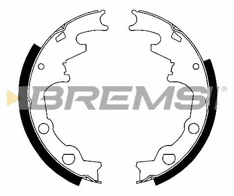 Bremsi GF4569 Колодки гальмівні барабанні, комплект GF4569: Купити в Україні - Добра ціна на EXIST.UA!