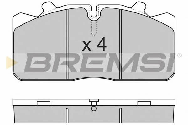 Bremsi BP7285 Гальмівні колодки, комплект BP7285: Купити в Україні - Добра ціна на EXIST.UA!