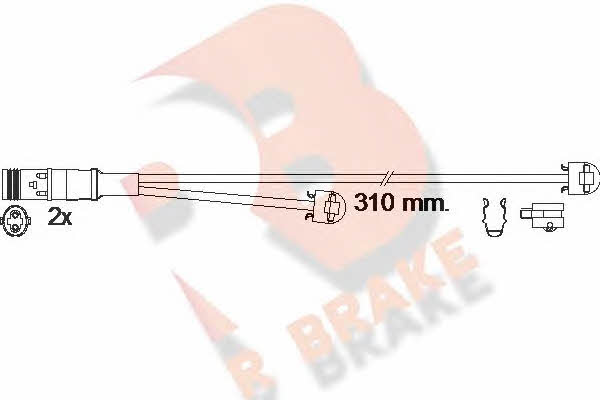 R Brake 610613RB Датчик зносу гальмівних колодок 610613RB: Купити в Україні - Добра ціна на EXIST.UA!