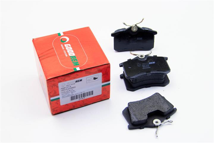 Тормозные колодки дисковые задние, комплект Goodrem RM1014