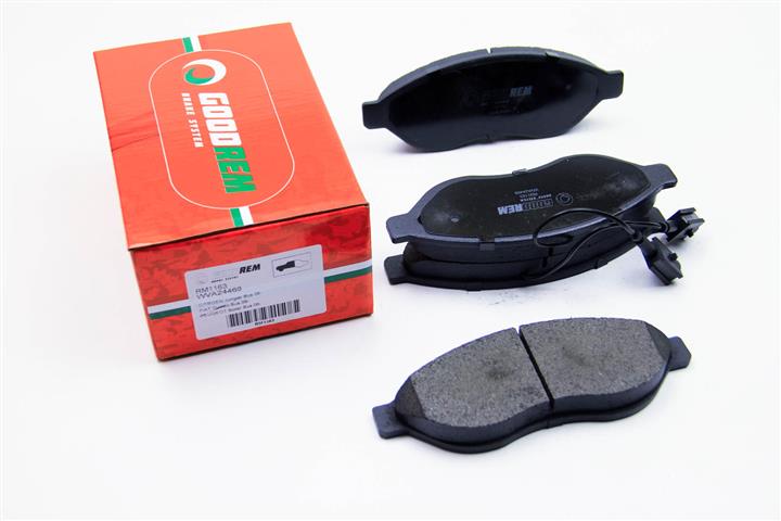 Тормозные колодки, комплект Goodrem RM1163