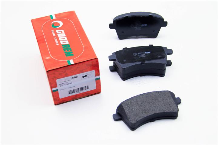 Тормозные колодки, комплект Goodrem RM1167
