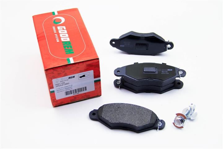 Тормозные колодки, комплект Goodrem RM1168
